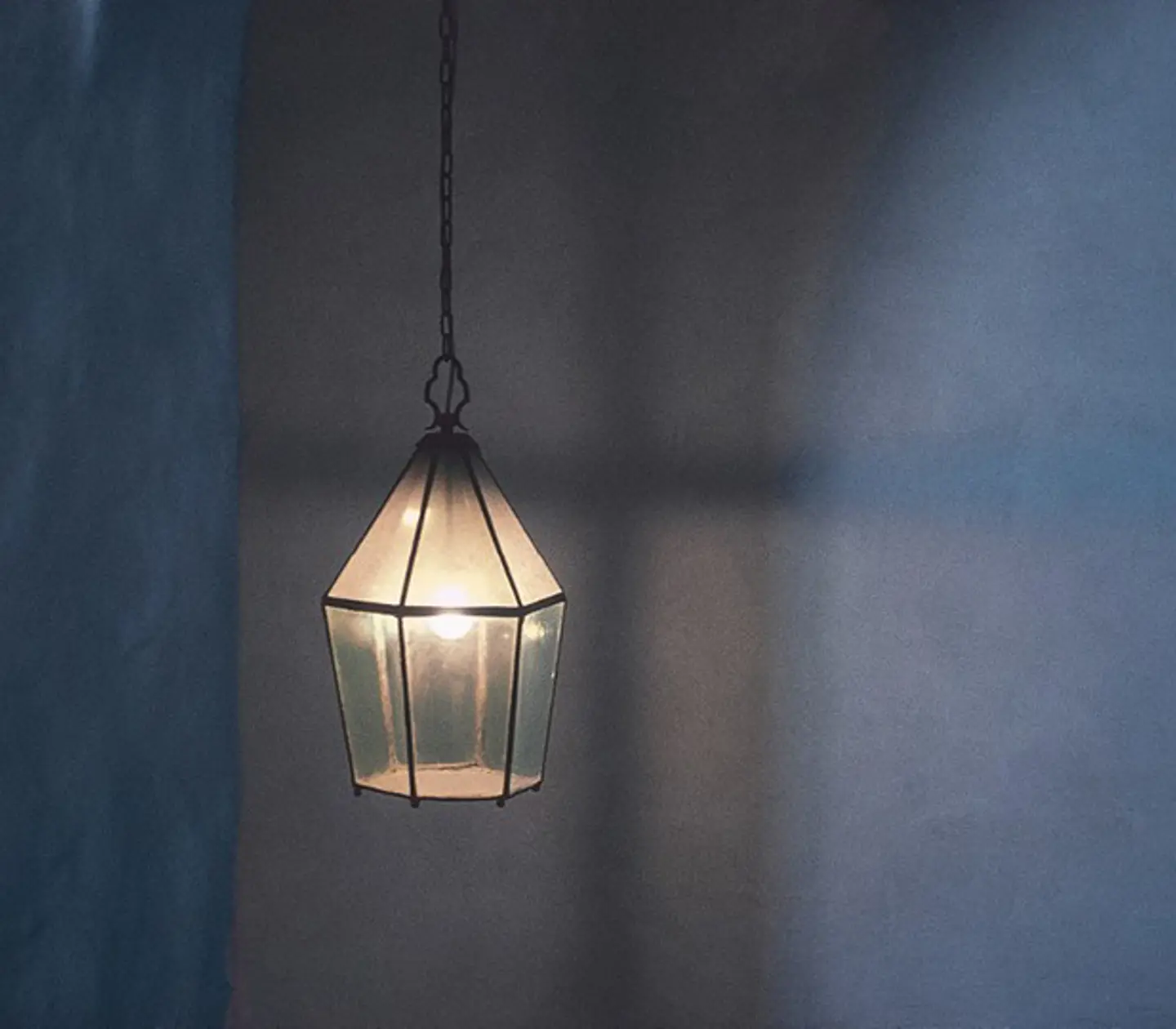 Lamp on a wall
