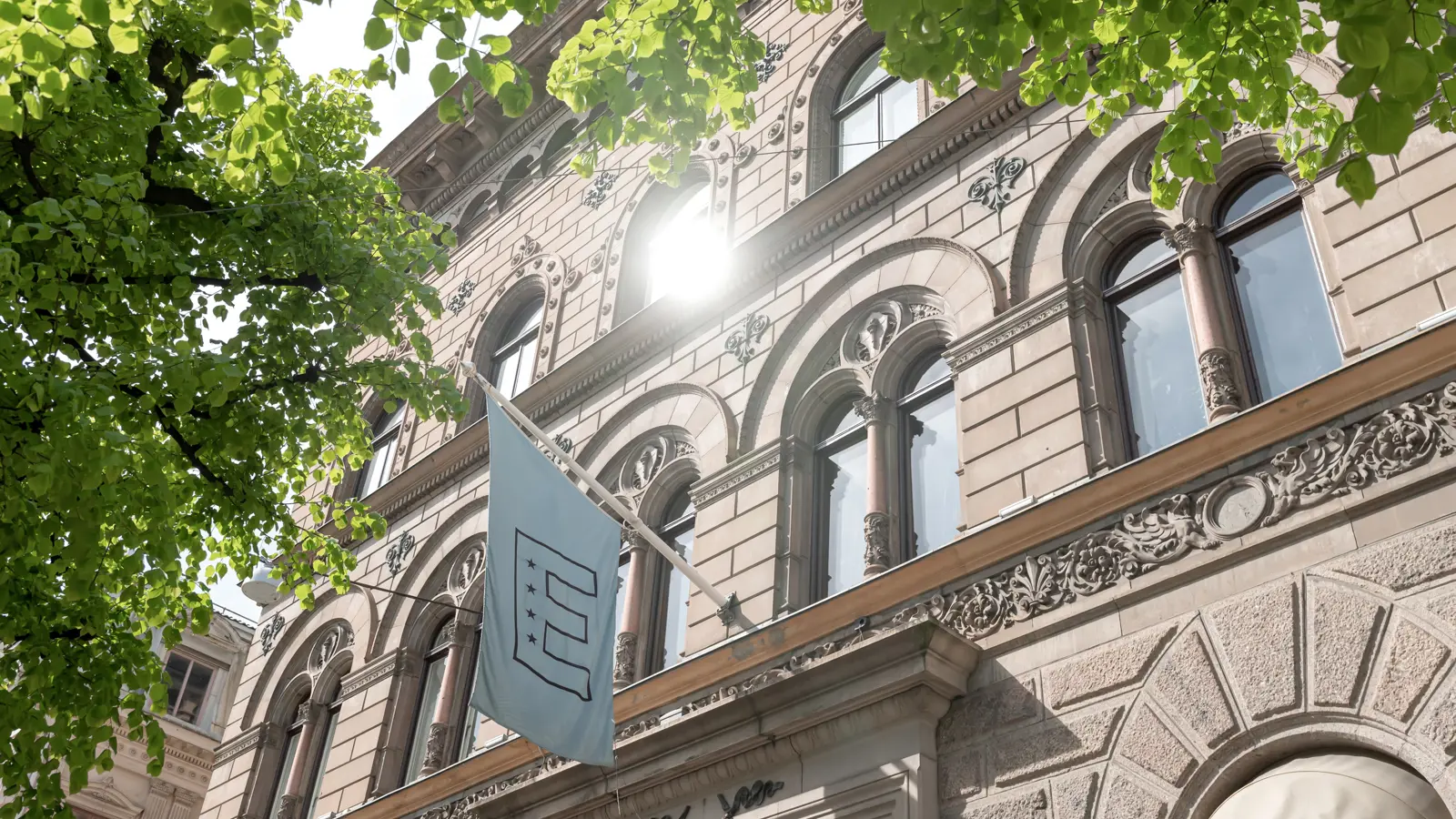 Hotellfasad i Göteborg