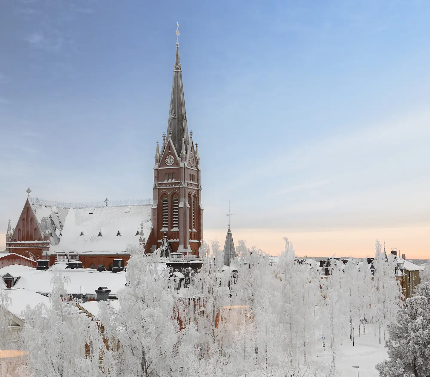 Snow in Luleå