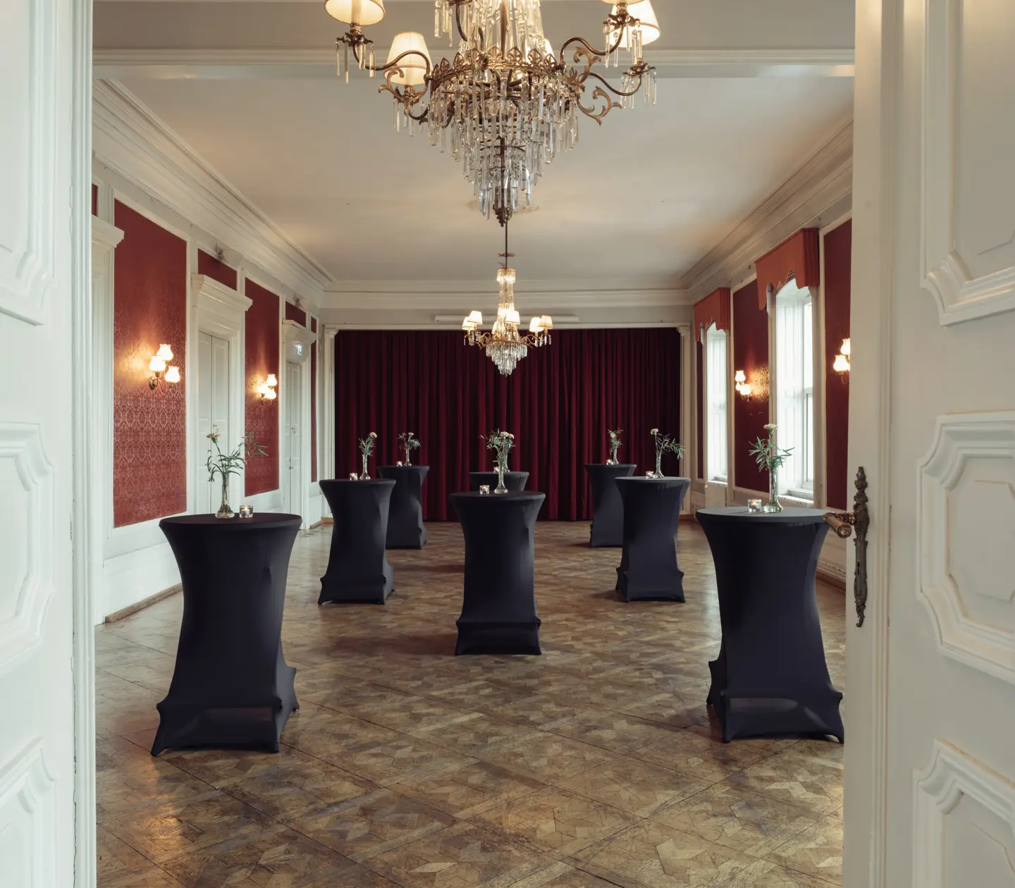Salong med ståbord