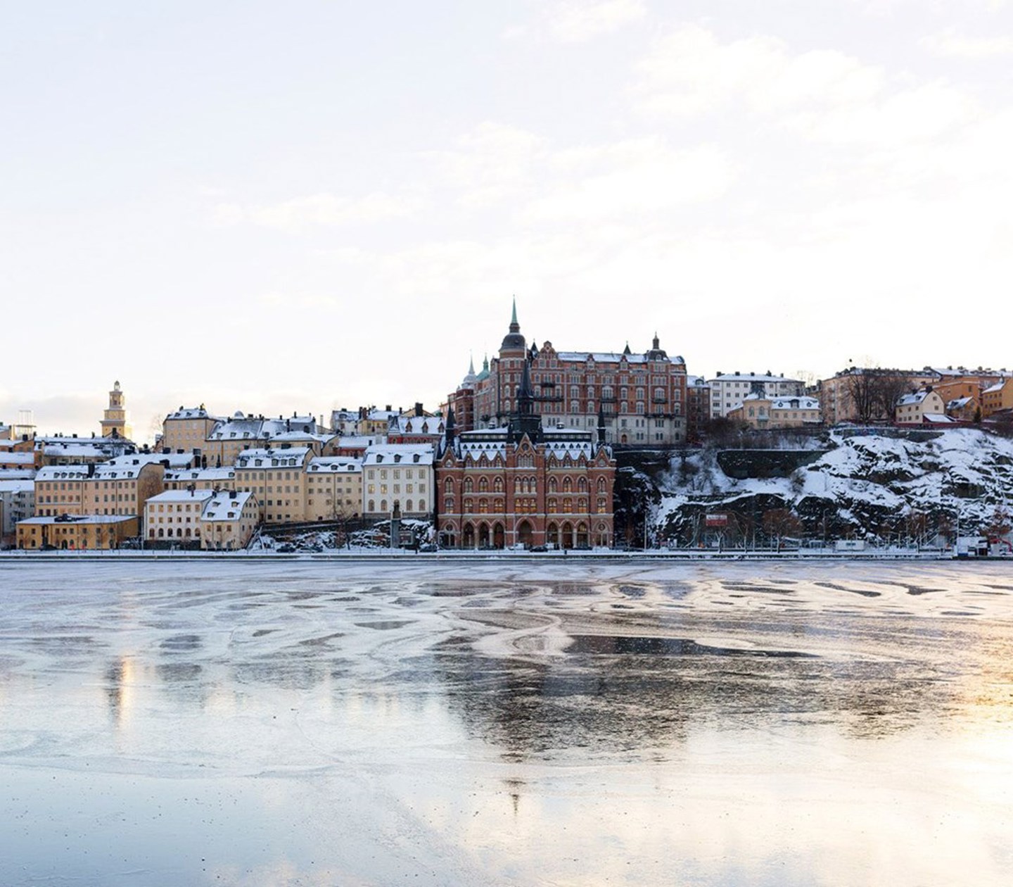 Stockholm under vintertid