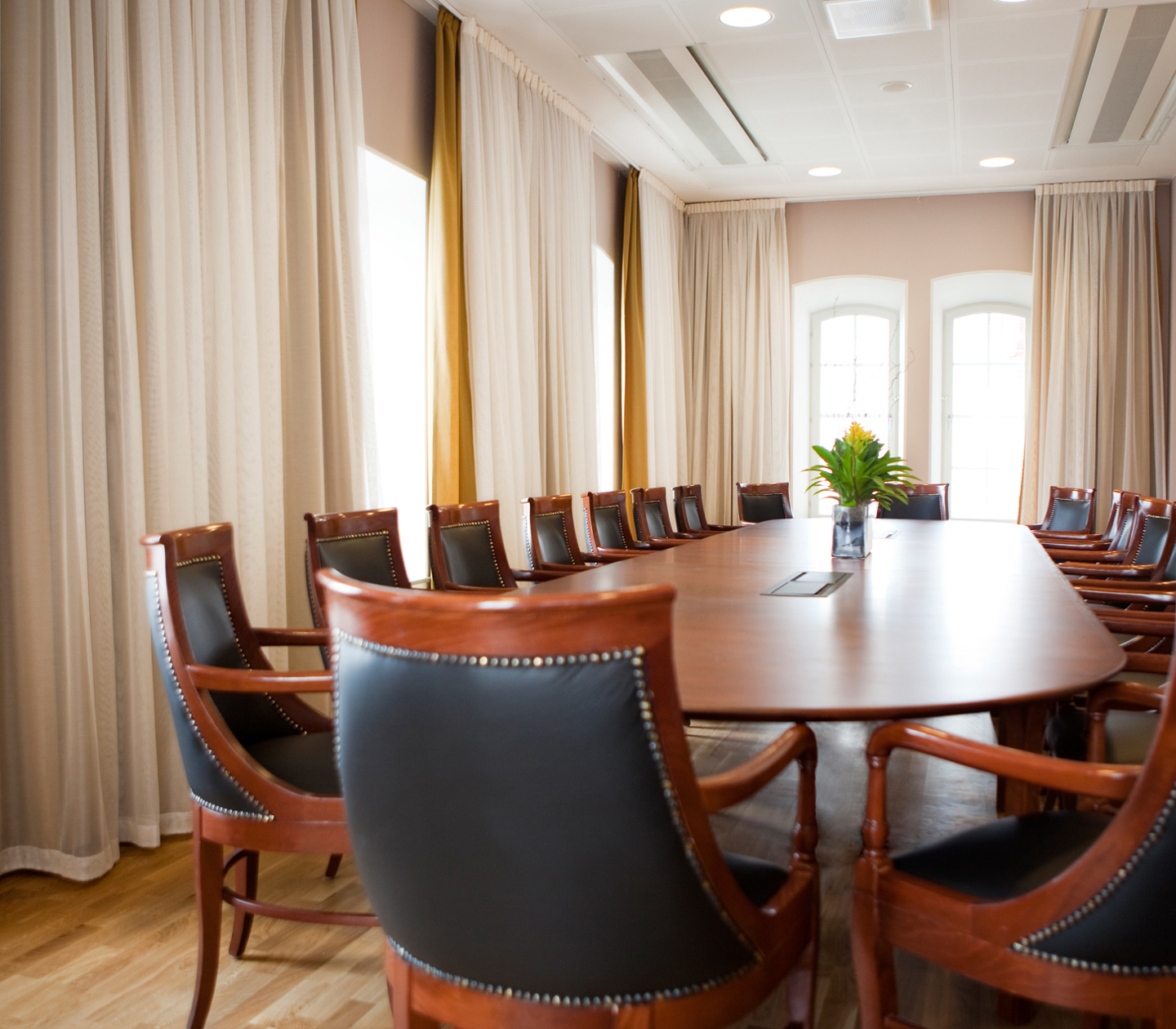 Boardroom with sea view