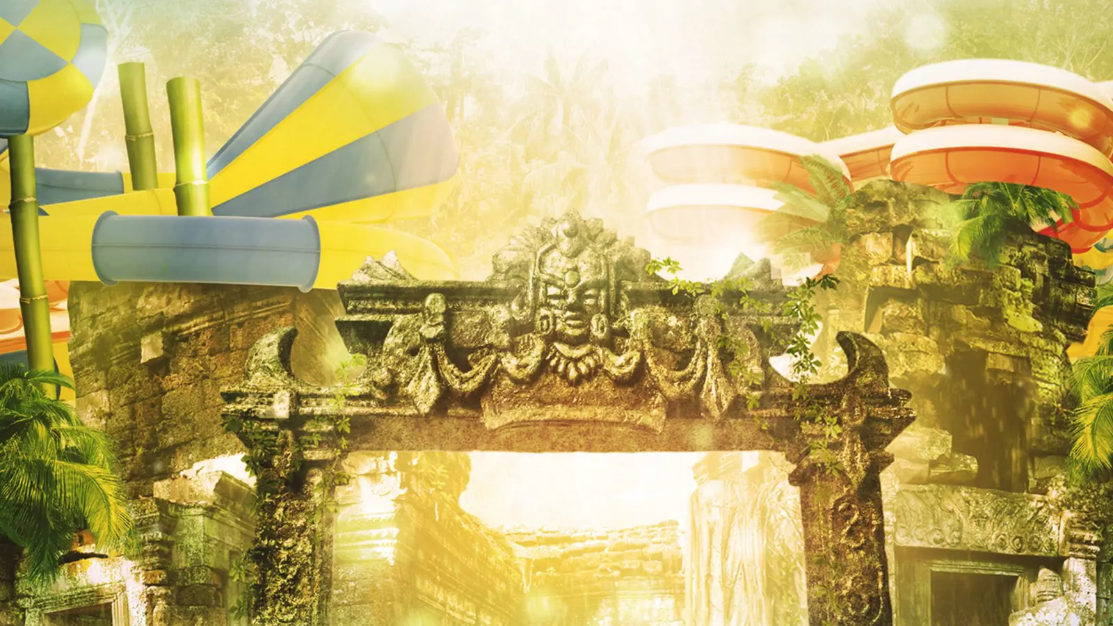 Illustration för Lost City äventyrsbad