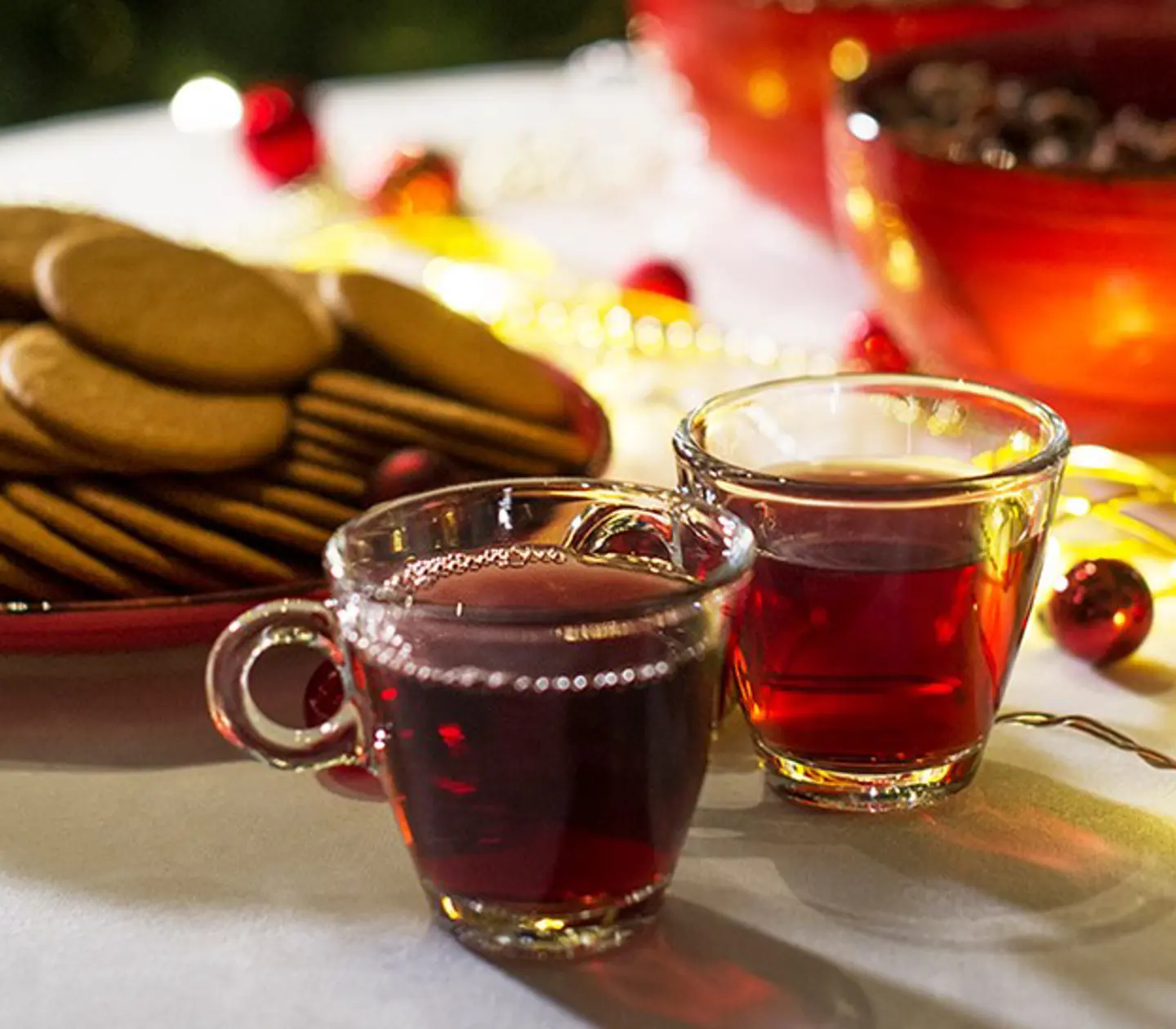 Mulled wine and gingerbread