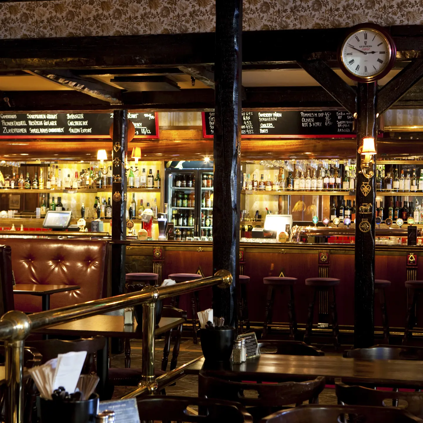 A british-style bar